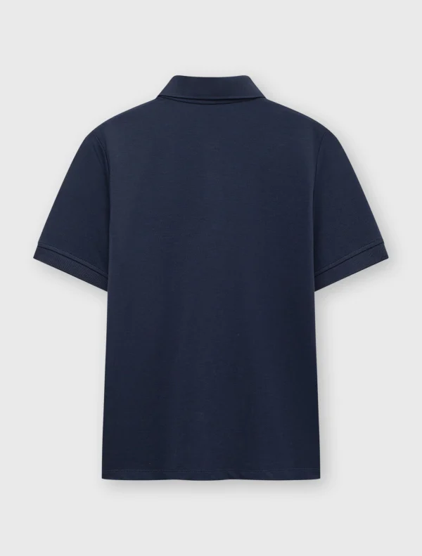 Áo polo nữ basic-màu đen - Ảnh 3
