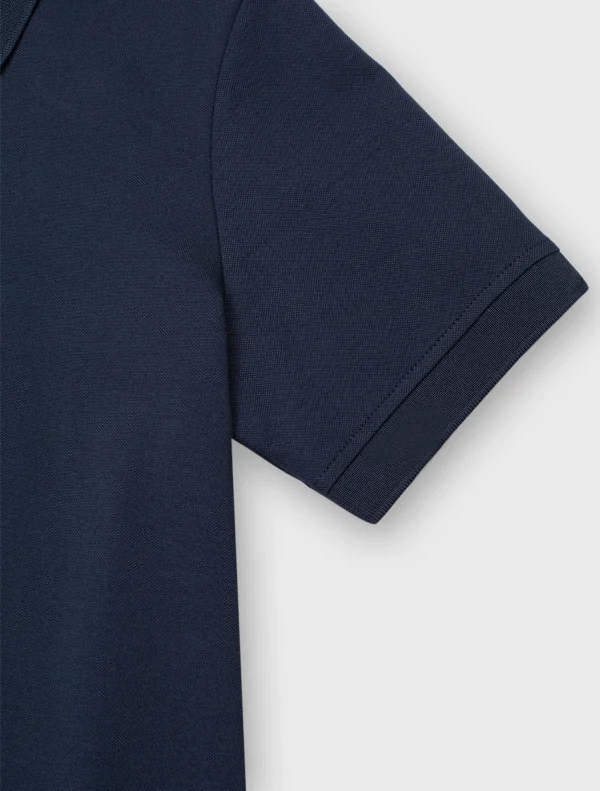 Áo polo nữ basic-màu đen - Ảnh 5